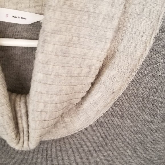 Athleta Heathered Gray Merino Wool Dress - Picture 3 of 6